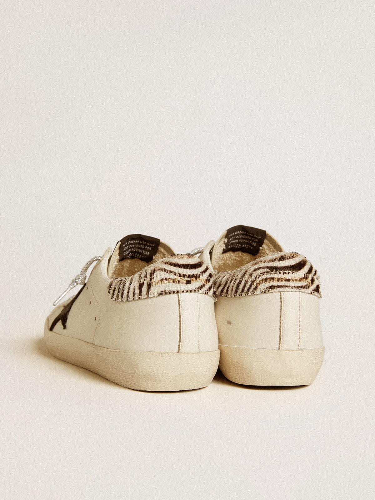Men's Super-Star LTD with suede star and pony skin heel tab