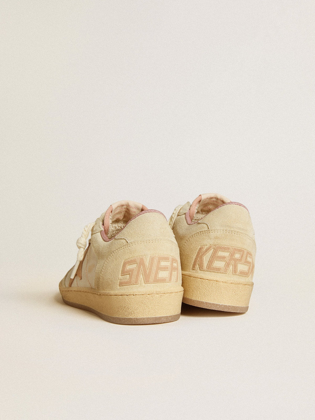 Ball Star LTD in leather and suede with suede star and heel tab